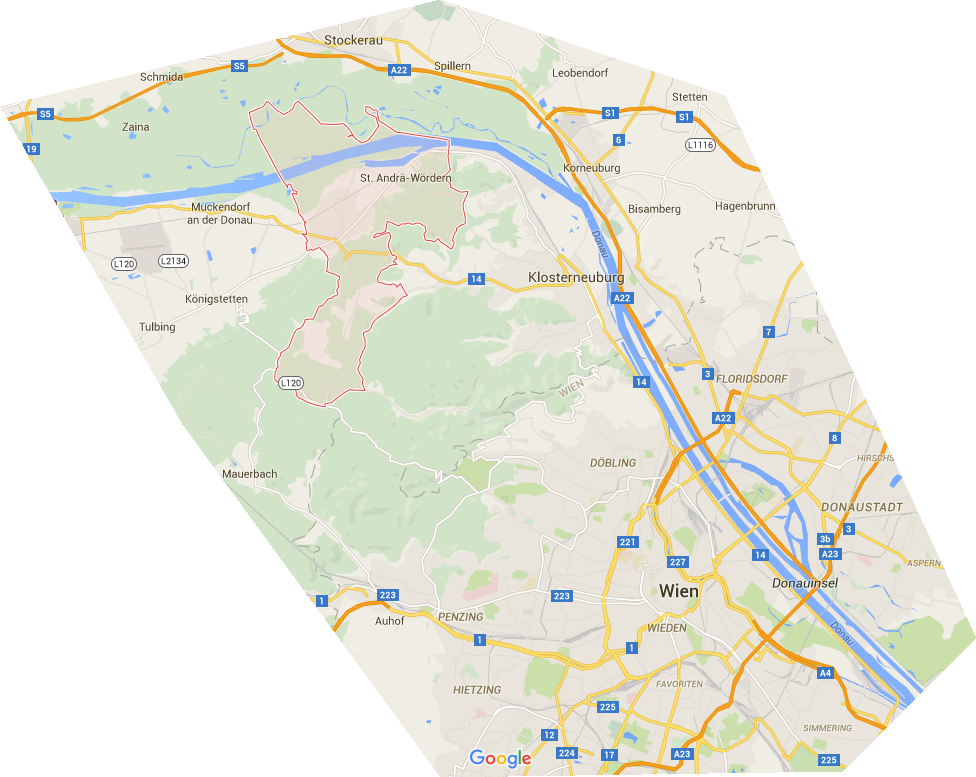 St. Andrä-Wördern in Google-Maps (externer Link)